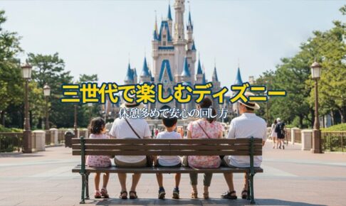 ディズニー三世代コース 回り方