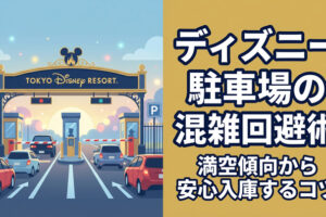 ディズニー駐車場の混雑