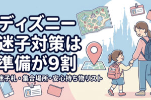 ディズニー迷子対策