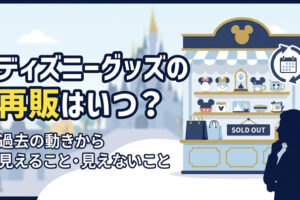 ディズニーグッズの再販